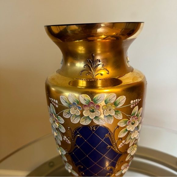 Bohemia vase rare vintage /Excellent collection - Picture 10 of 17